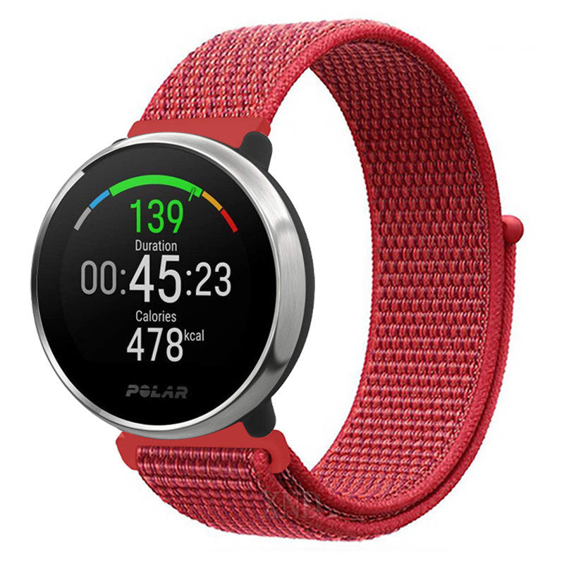 Polar Unite nylon band (Chinees rood)