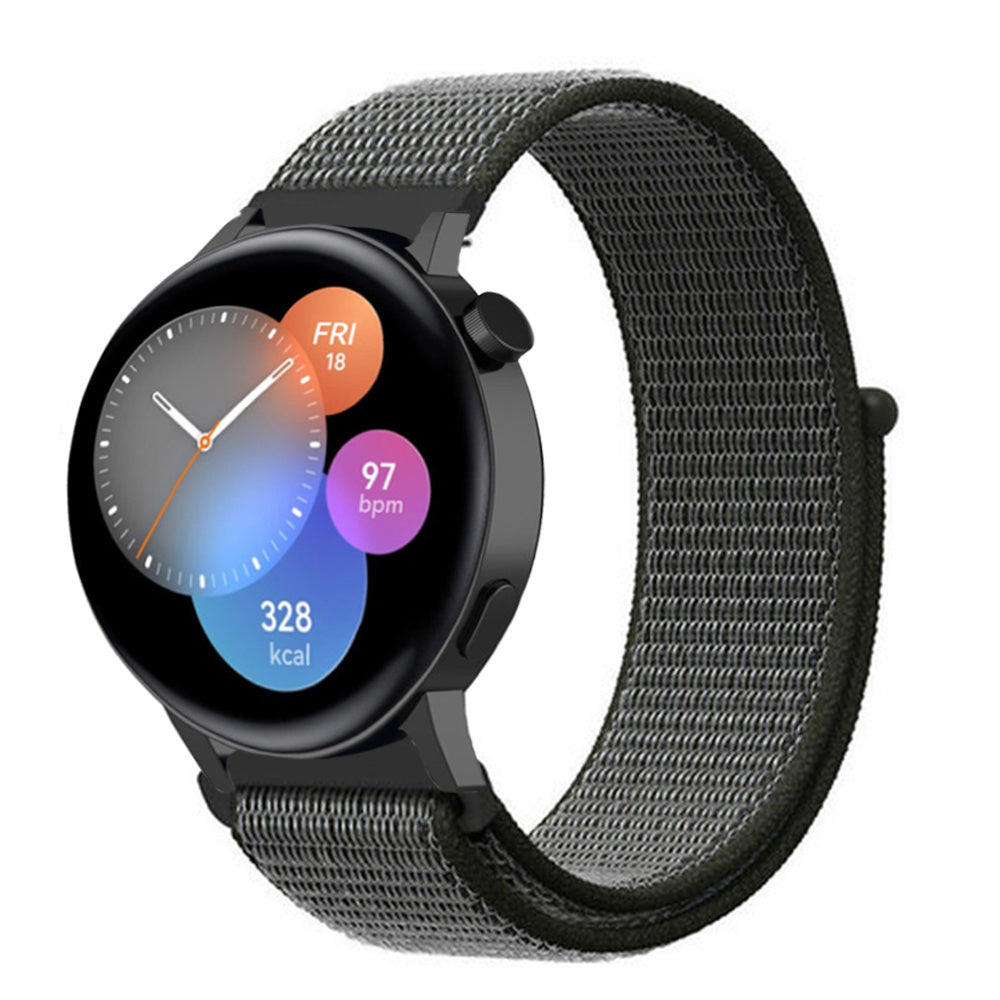 Huawei Watch GT 3 42mm nylon bandje (groen)