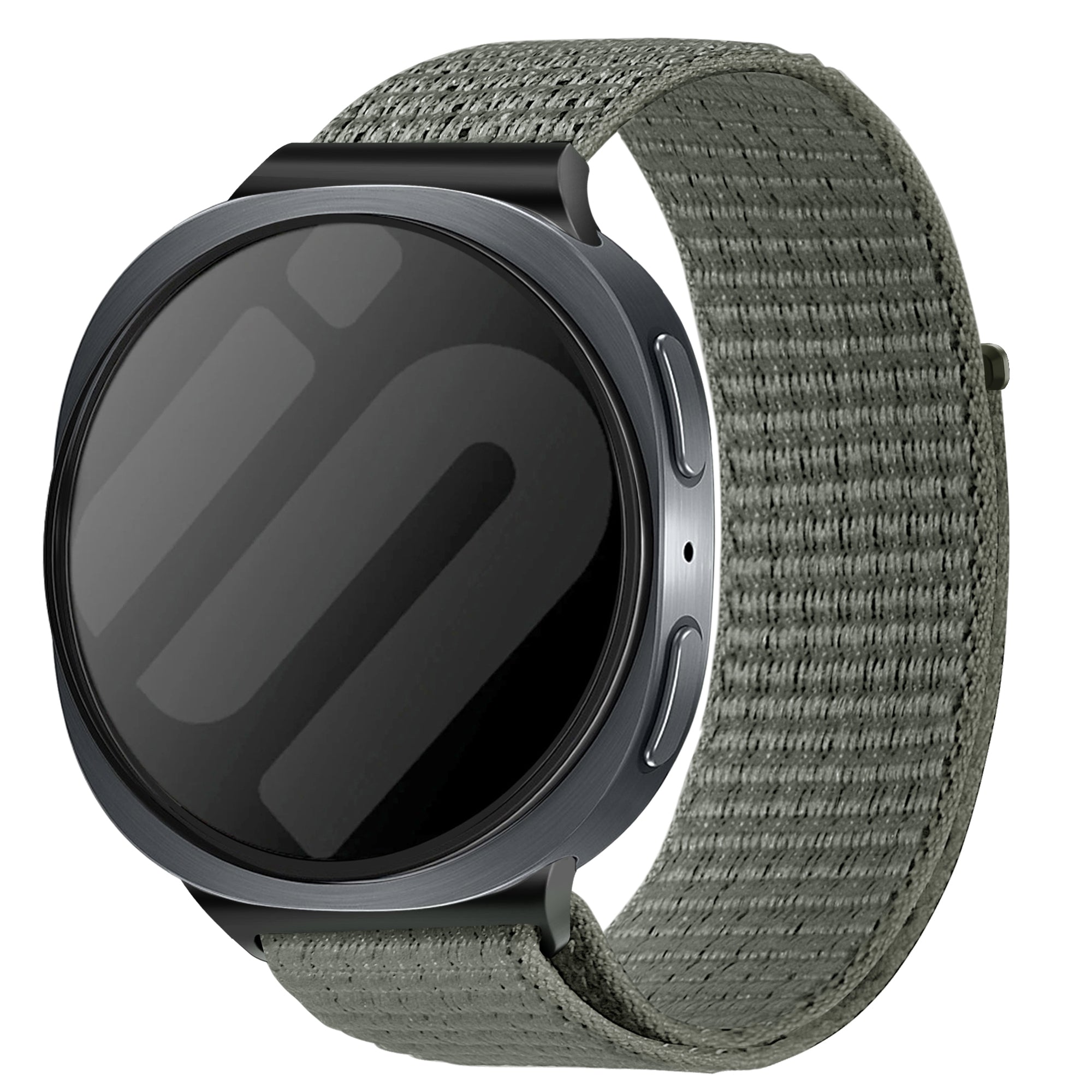 Samsung Galaxy Watch 8 - 40mm nylon bandje (grijs-groen)