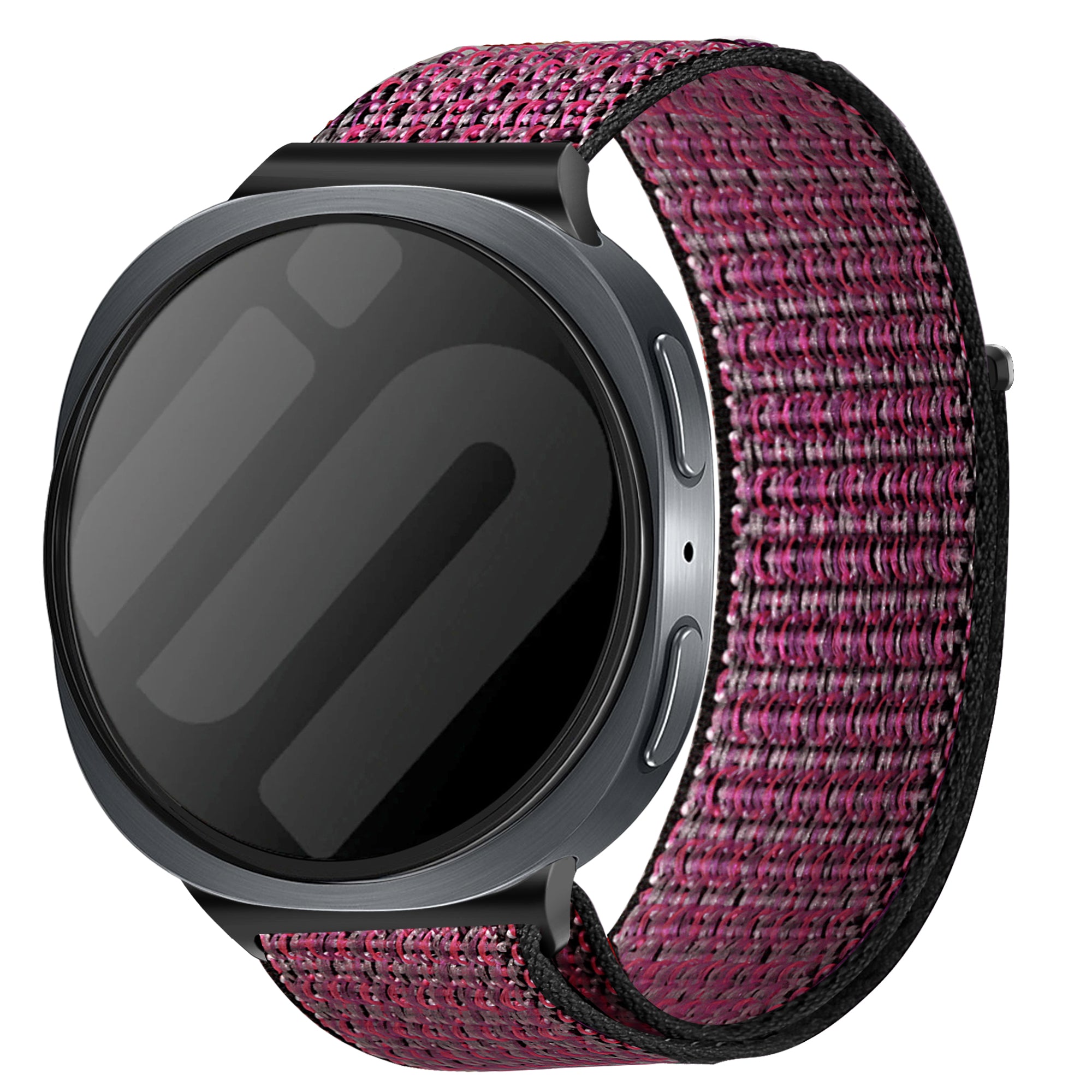 Samsung Galaxy Watch 8 Classic nylon bandje (true berry)