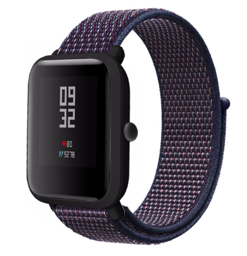 Xiaomi Amazfit Bip nylon band (paars-blauw)