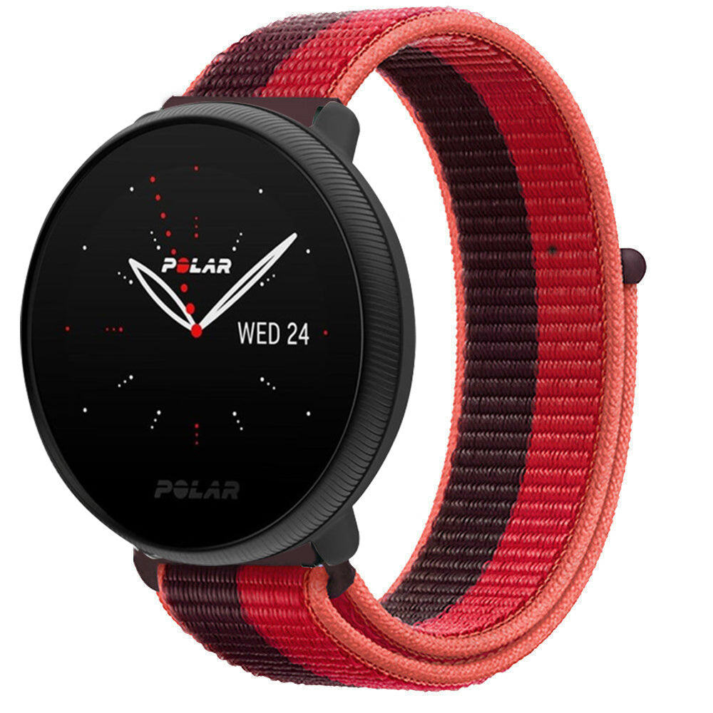 Polar Ignite 3 nylon bandje (cherry magento)