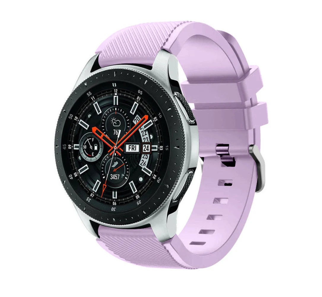 Samsung Galaxy Watch 46mm siliconen bandje (lila)