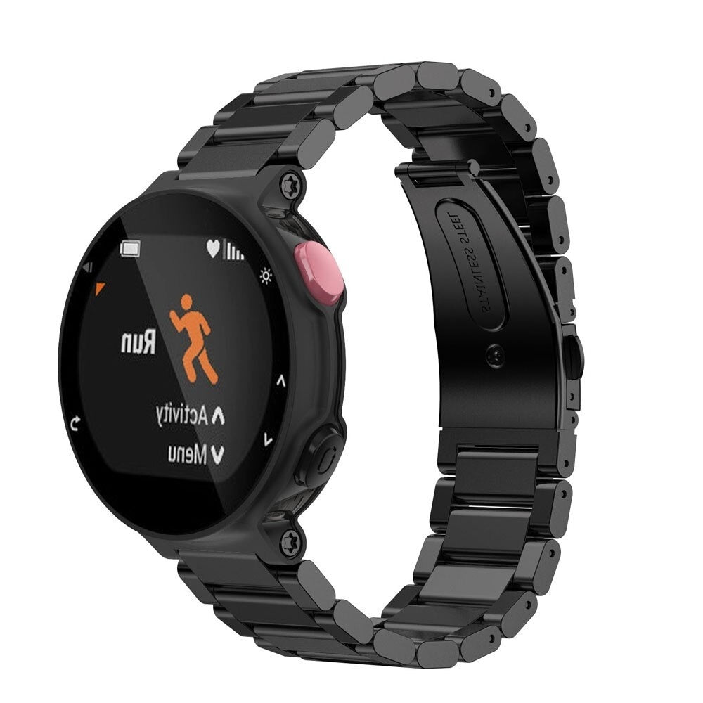 Garmin stalen bandje (zwart)