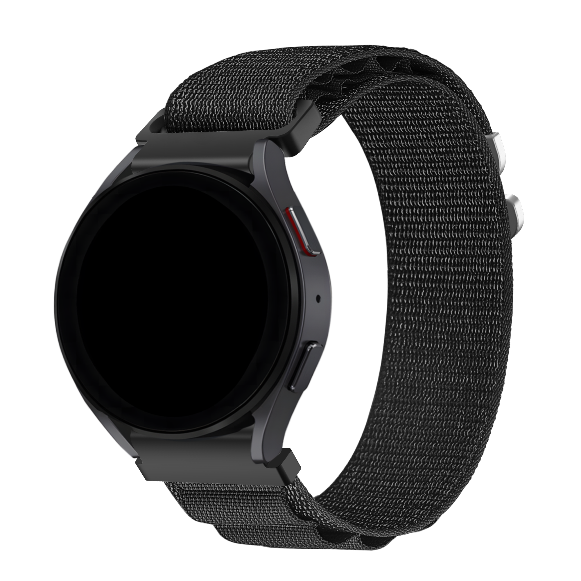 Bandz Garmin Vivoactive 6 Alpine nylon bandje (zwart)