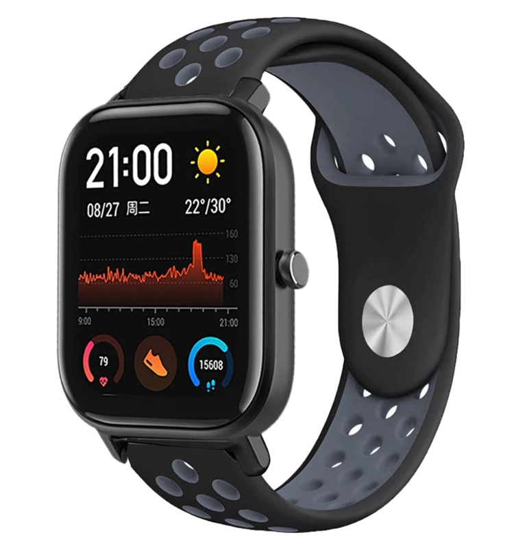 Xiaomi Amazfit GTS sport band (zwart/grijs)