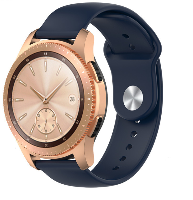 Samsung Galaxy Watch sport band 41mm / 42mm (donkerblauw)