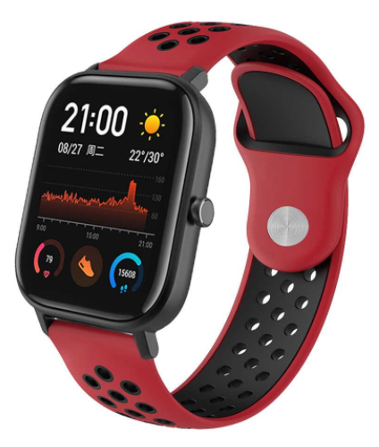 Xiaomi Amazfit GTS sport band (rood/zwart)
