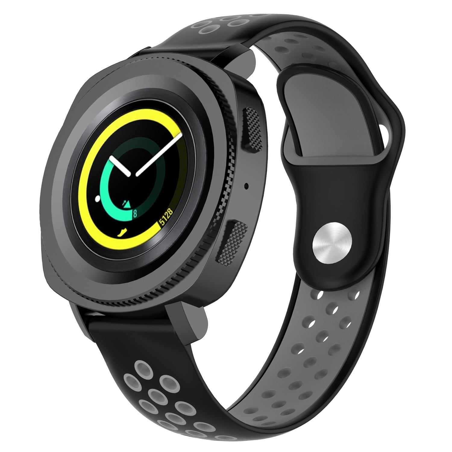 Samsung Gear Sport sport band (zwart/grijs)