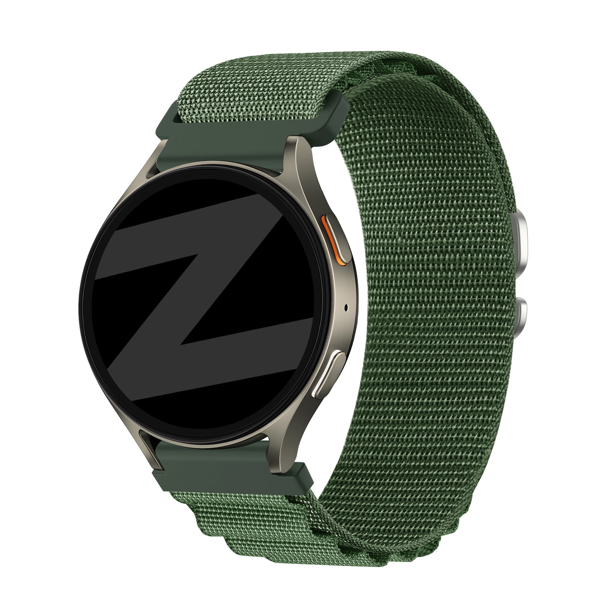 Bandz Suunto Run Alpine nylon band (olijfgroen)