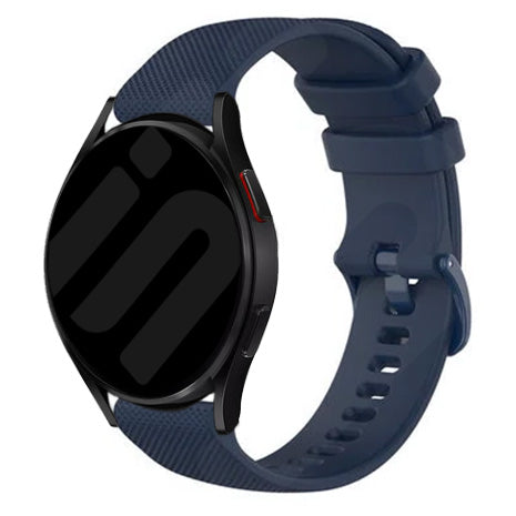 Amazfit Cheetah (Pro) luxe siliconen bandje (donkerblauw)