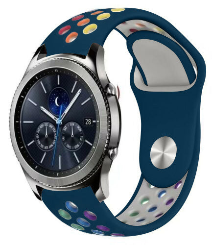Samsung Gear S3 Classic & Frontier sport band (dennengroen kleurrijk)