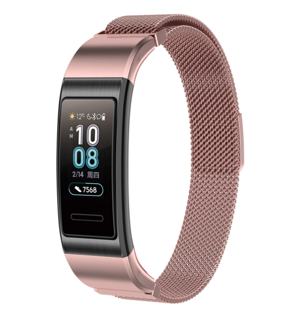 Huawei band 3 / 4 Pro Milanese band (rosé pink)