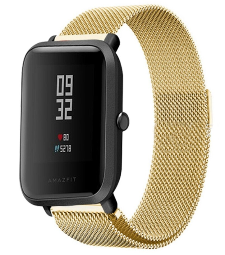 Xiaomi Amazfit Bip Milanese band (goud)
