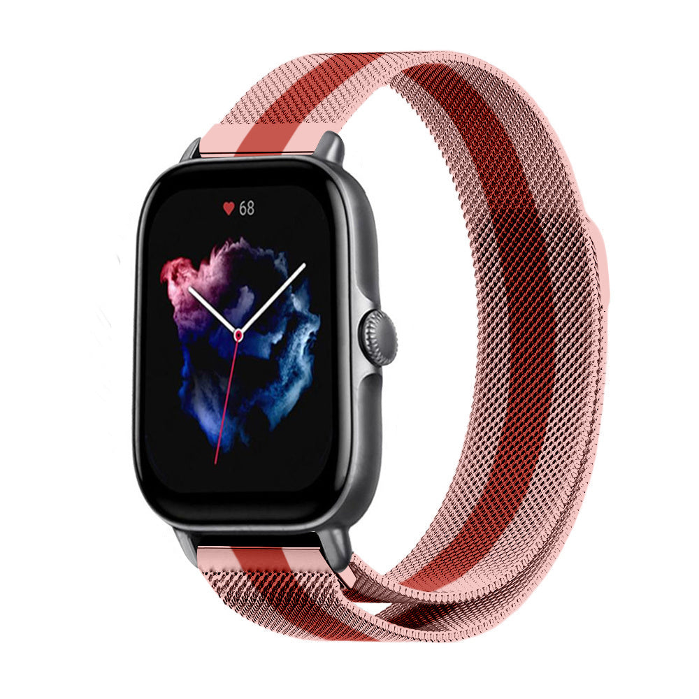 Amazfit GTS 3 Milanese band (rood/roze)