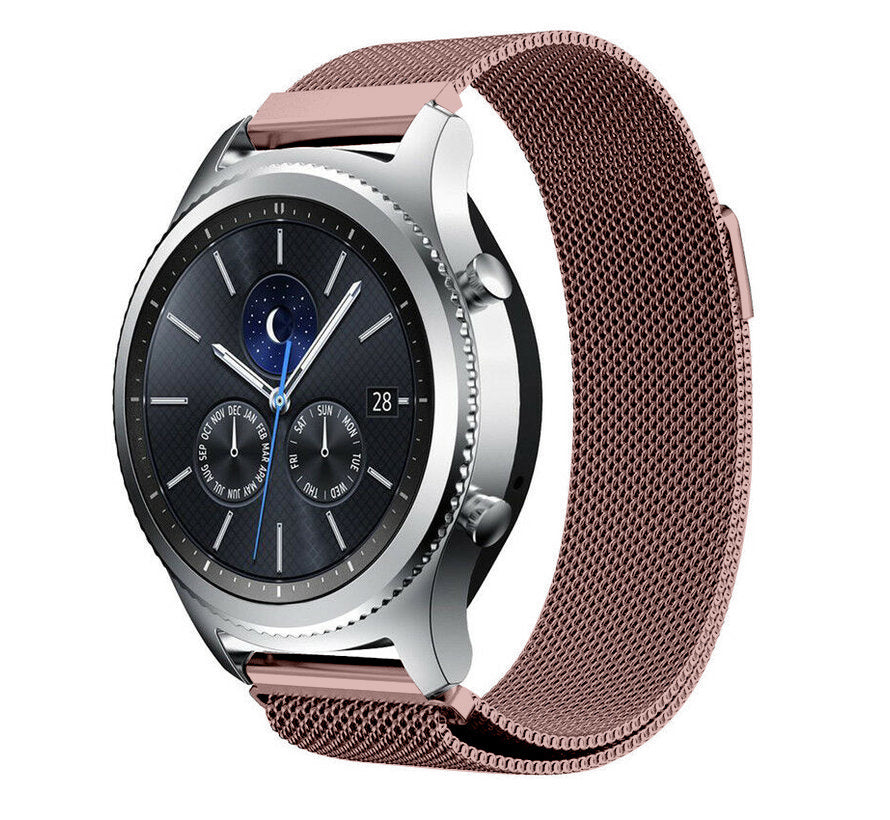 Samsung Gear S3 Milanese bandje - rvs (roze)