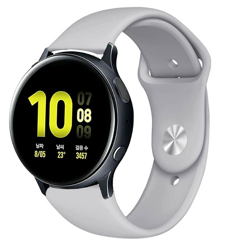 Samsung Galaxy Watch Active / Active 2 sport band (grijs)