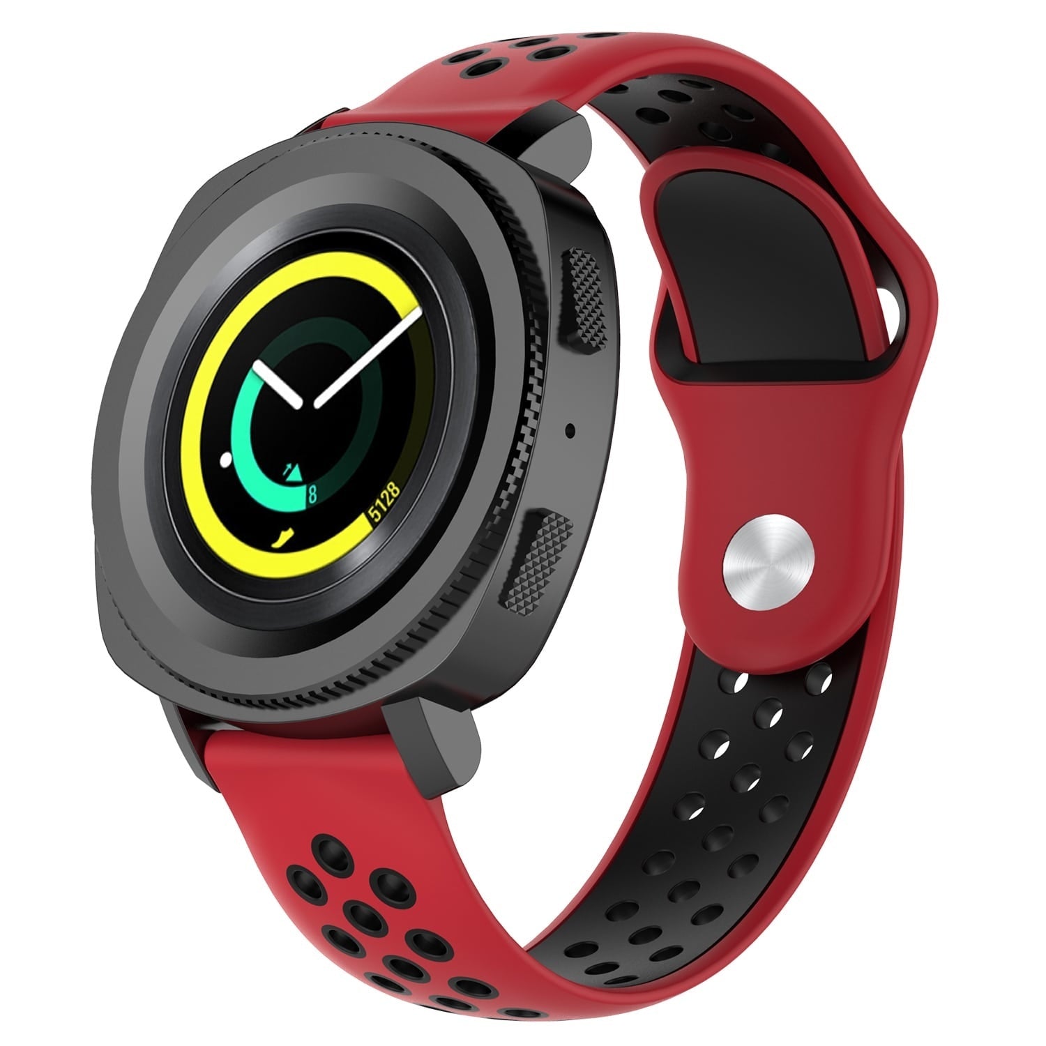 Samsung Gear Sport sport bandje (rood/zwart)