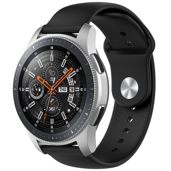Samsung Galaxy Watch 46mm sport band (zwart)