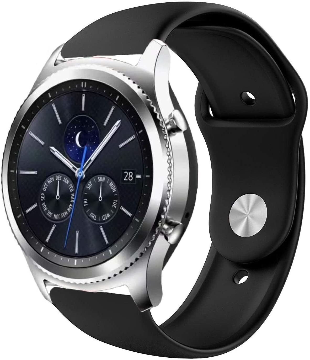 Samsung Gear S3 Classic & Frontier sport band (zwart)