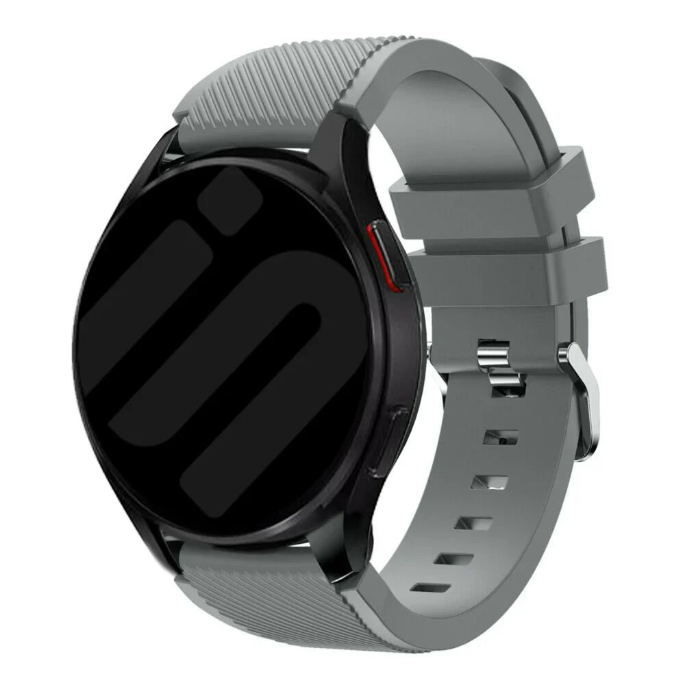 Amazfit Bip 3 (Pro) twill siliconen bandje (grijs)