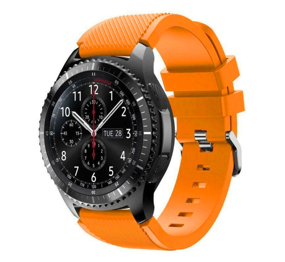 Samsung Gear S3 Classic & Frontier siliconen bandje (oranje)