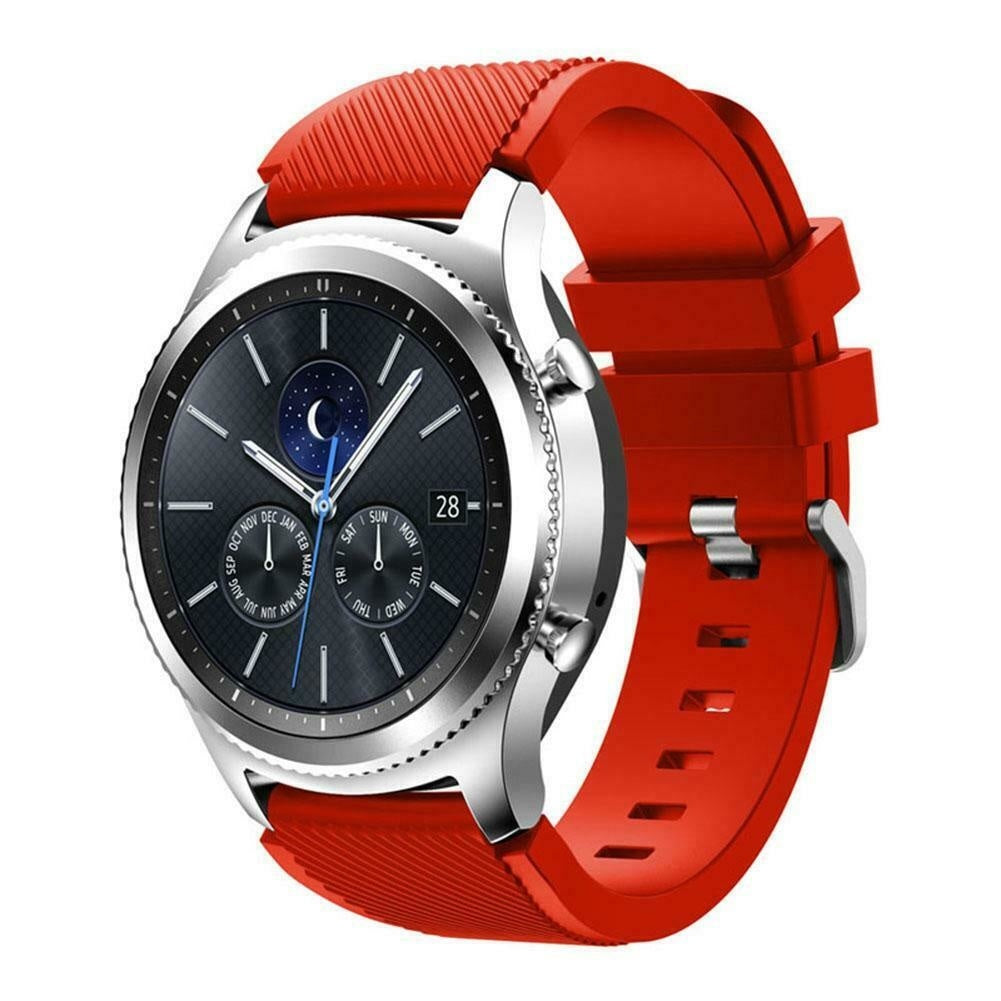Samsung Gear S3 Classic & Frontier siliconen bandje (rood)