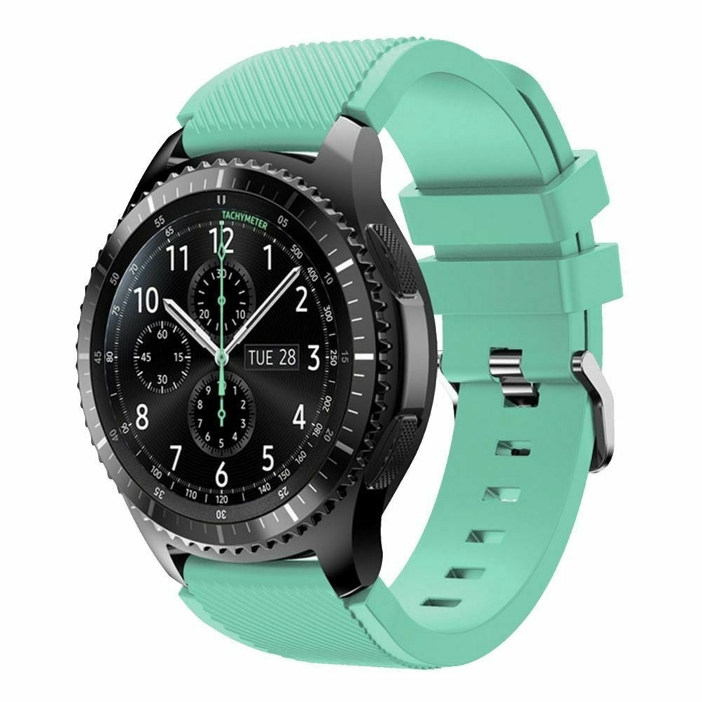 Samsung Gear S3 Classic & Frontier siliconen bandje (aqua)