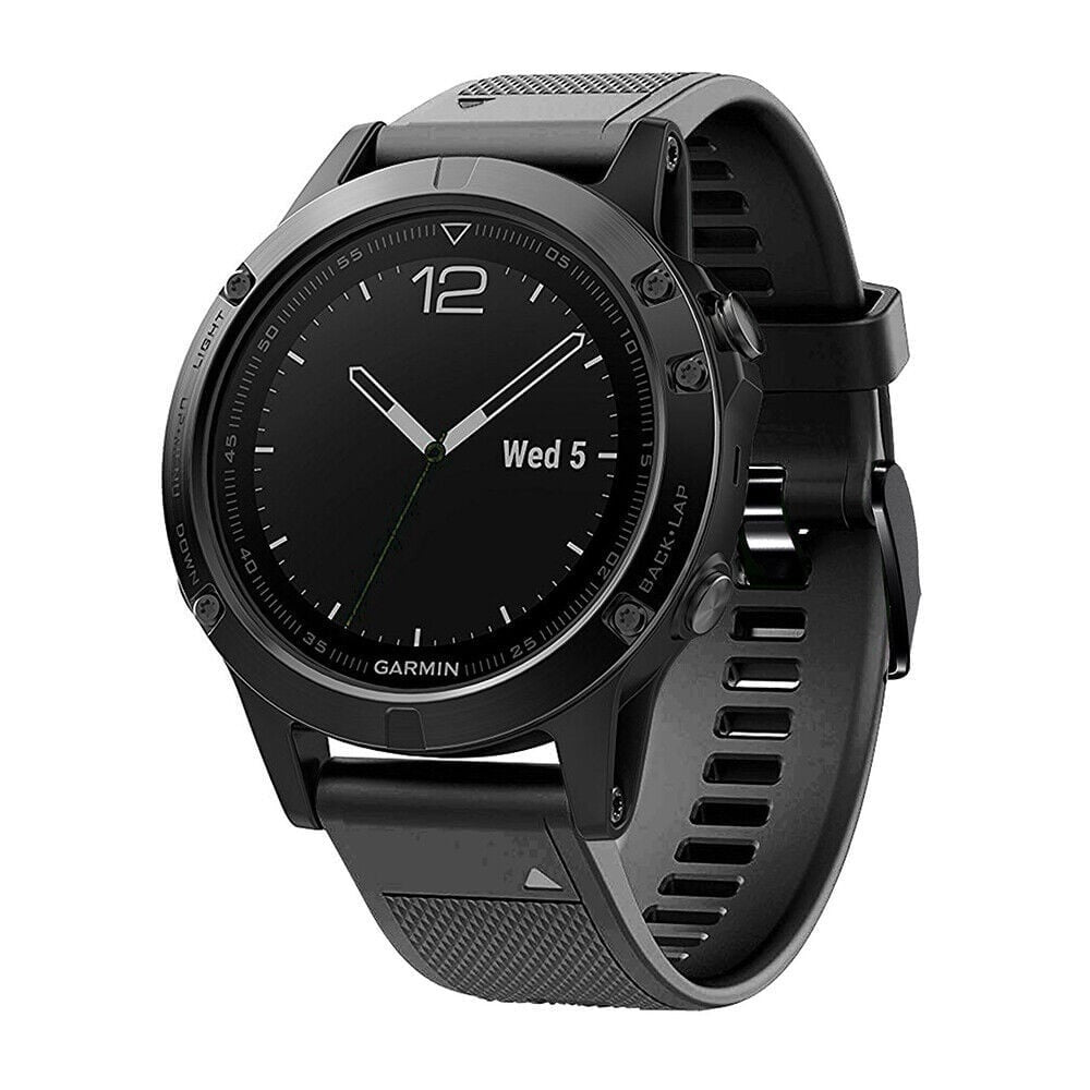 Garmin Fenix 8 Pro - 47mm siliconen bandje (zwart)