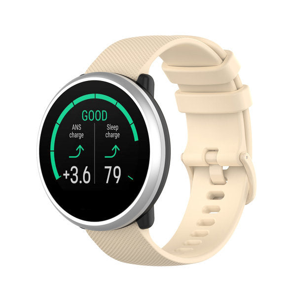 Polar Unite siliconen bandje (beige)