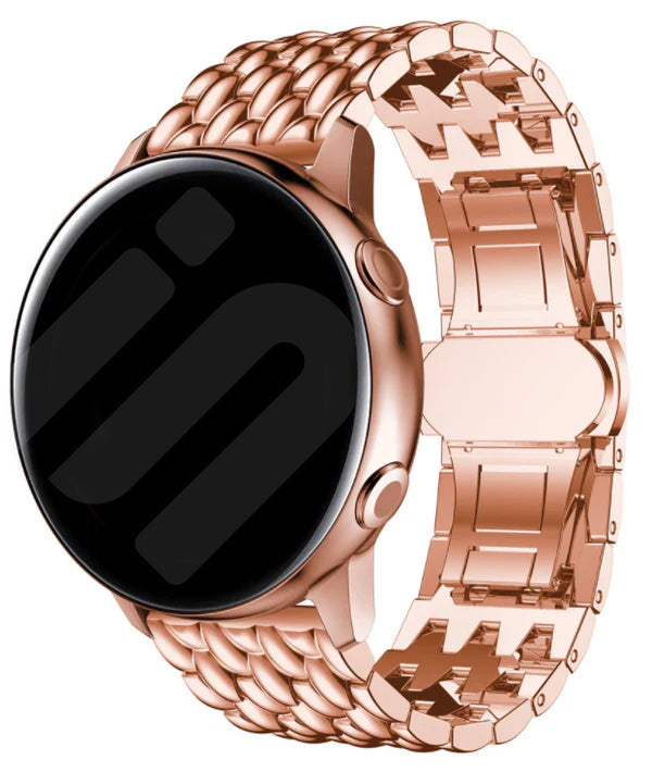 Withings ScanWatch Nova stalen draak bandje (roségoud)