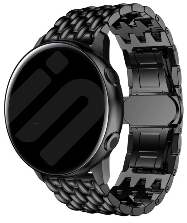 Withings Steel HR Sport stalen draak bandje (zwart)