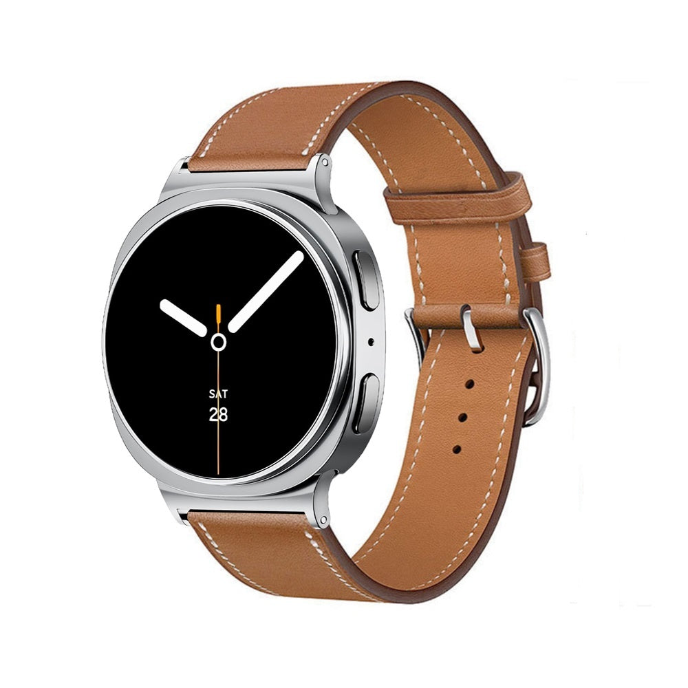 Samsung Galaxy Watch 8 - 40mm classic leren bandje (bruin)