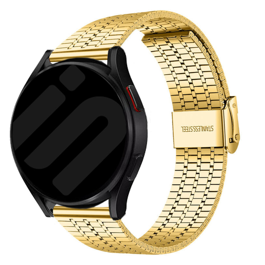 Withings ScanWatch 2 - 42mm roestvrij stalen band (goud)