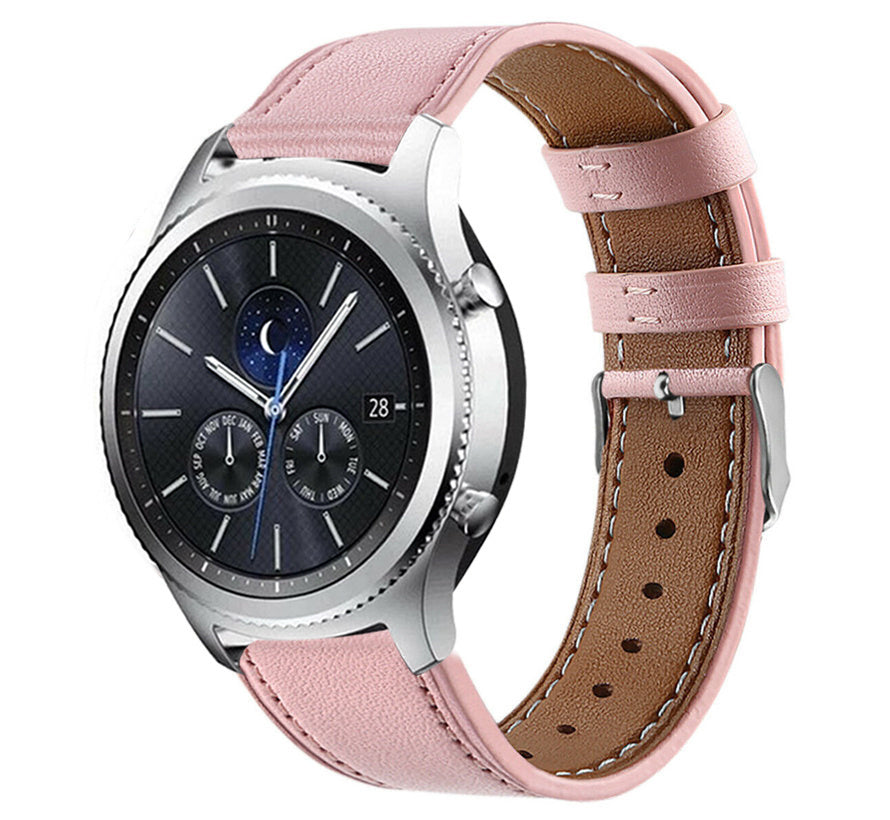 Samsung Gear S3 bandje leer (roze)