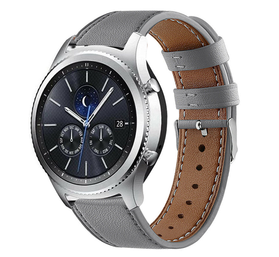 Samsung Gear S3 bandje leer (grijs)