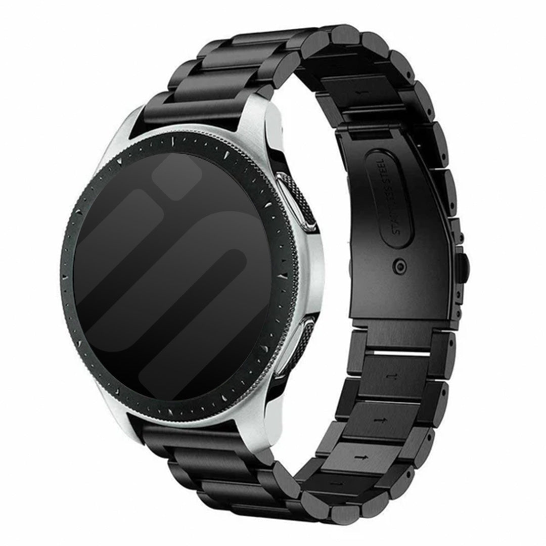 Garmin Forerunner 255 stalen band (zwart)