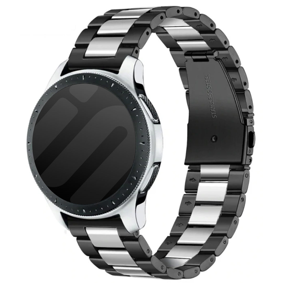 Garmin Vivomove HR stalen band (zwart/zilver)