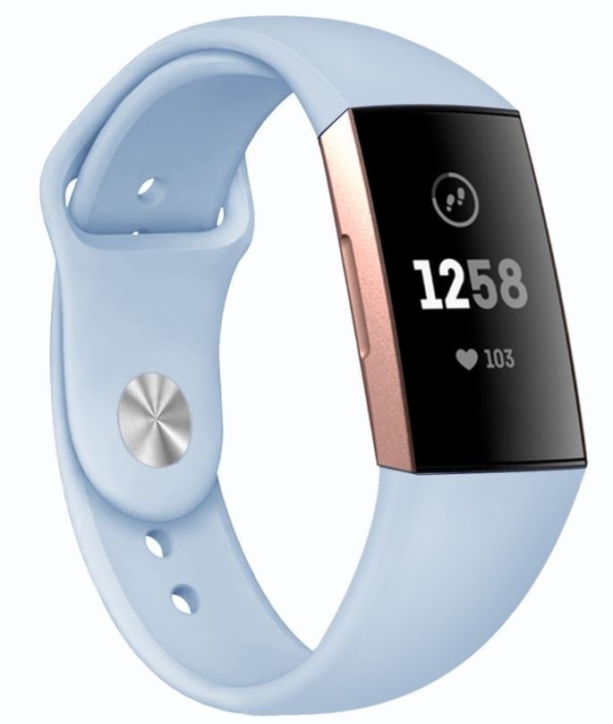 Fitbit Charge 4 sportband (lichtblauw)