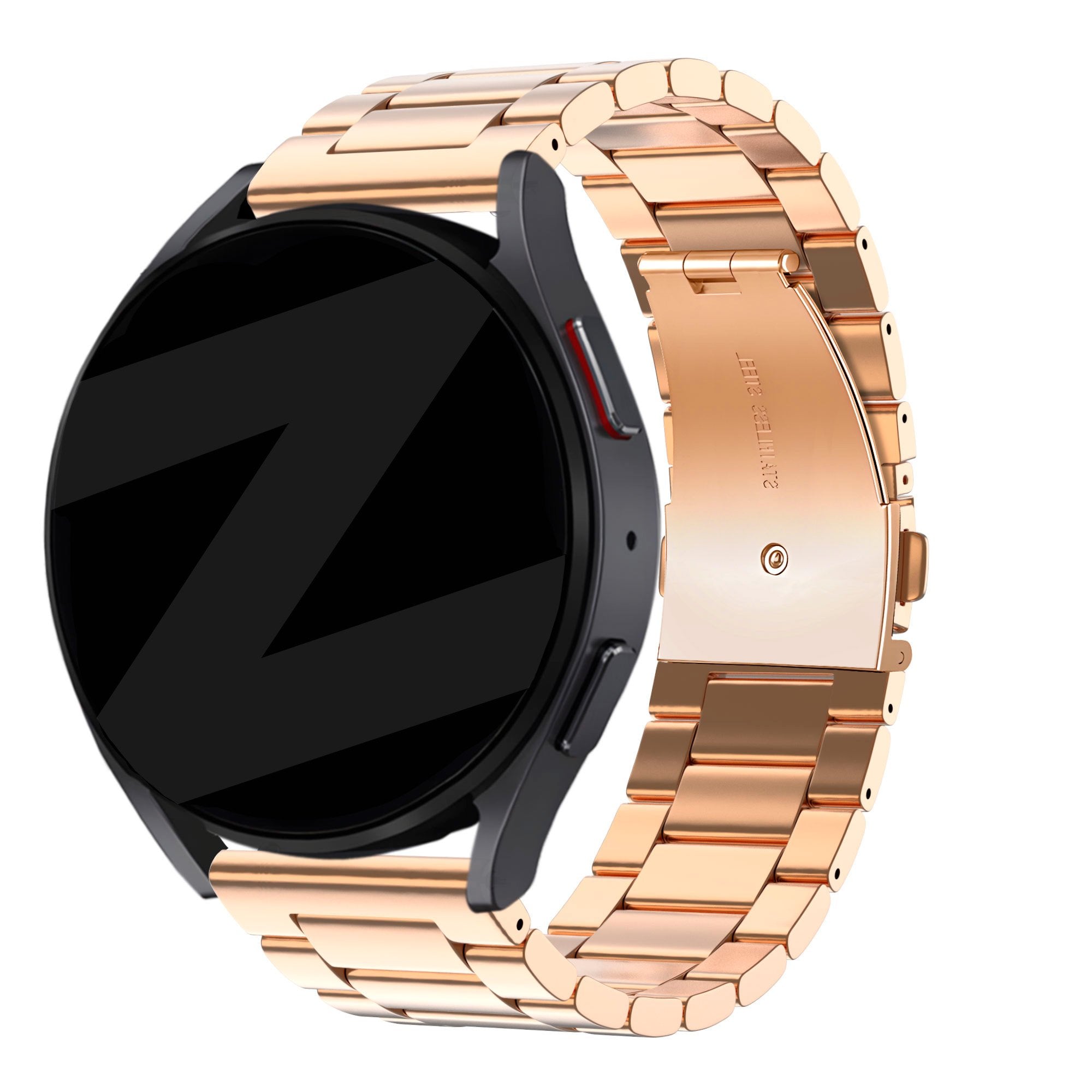 Bandz Garmin D2 Air X10 stalen band 'Classic' (rosé goud)