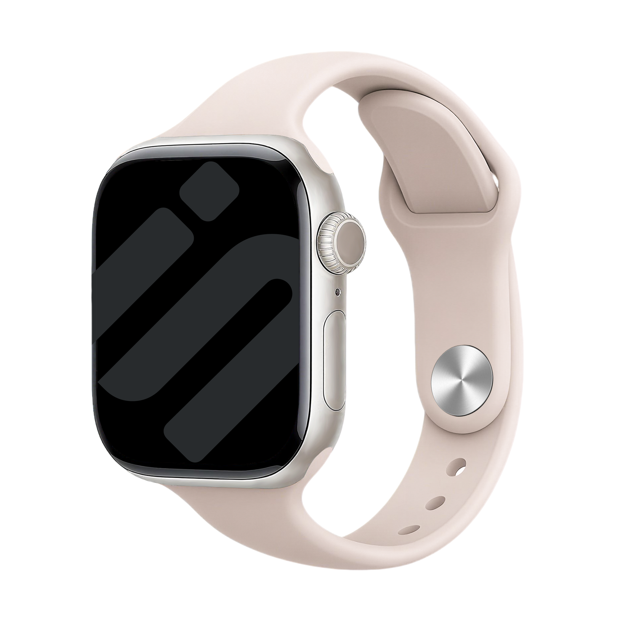 Apple Watch slimfit siliconen band (roze)