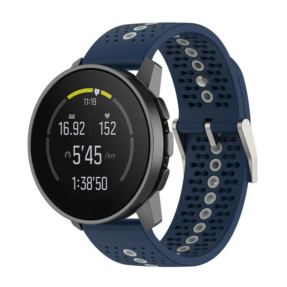 Suunto Vertical 2 siliconen bandje (blauw/grijs)