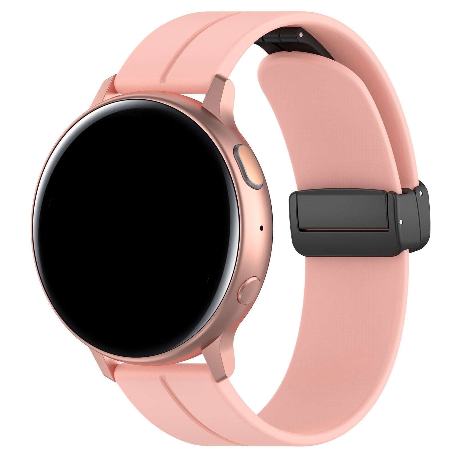 Honor Magic Watch 2 D-buckle siliconen bandje (roze)