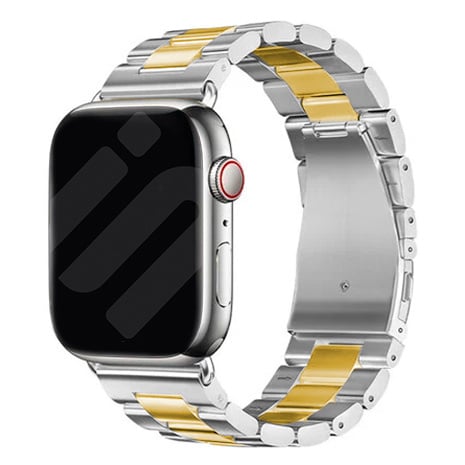 Apple Watch stalen bandje (zilver/goud)