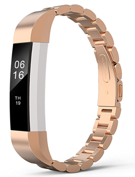 Fitbit Alta / Alta HR stalen bandje (rosé goud)