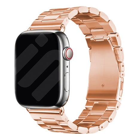 Apple Watch stalen band (rosé goud)