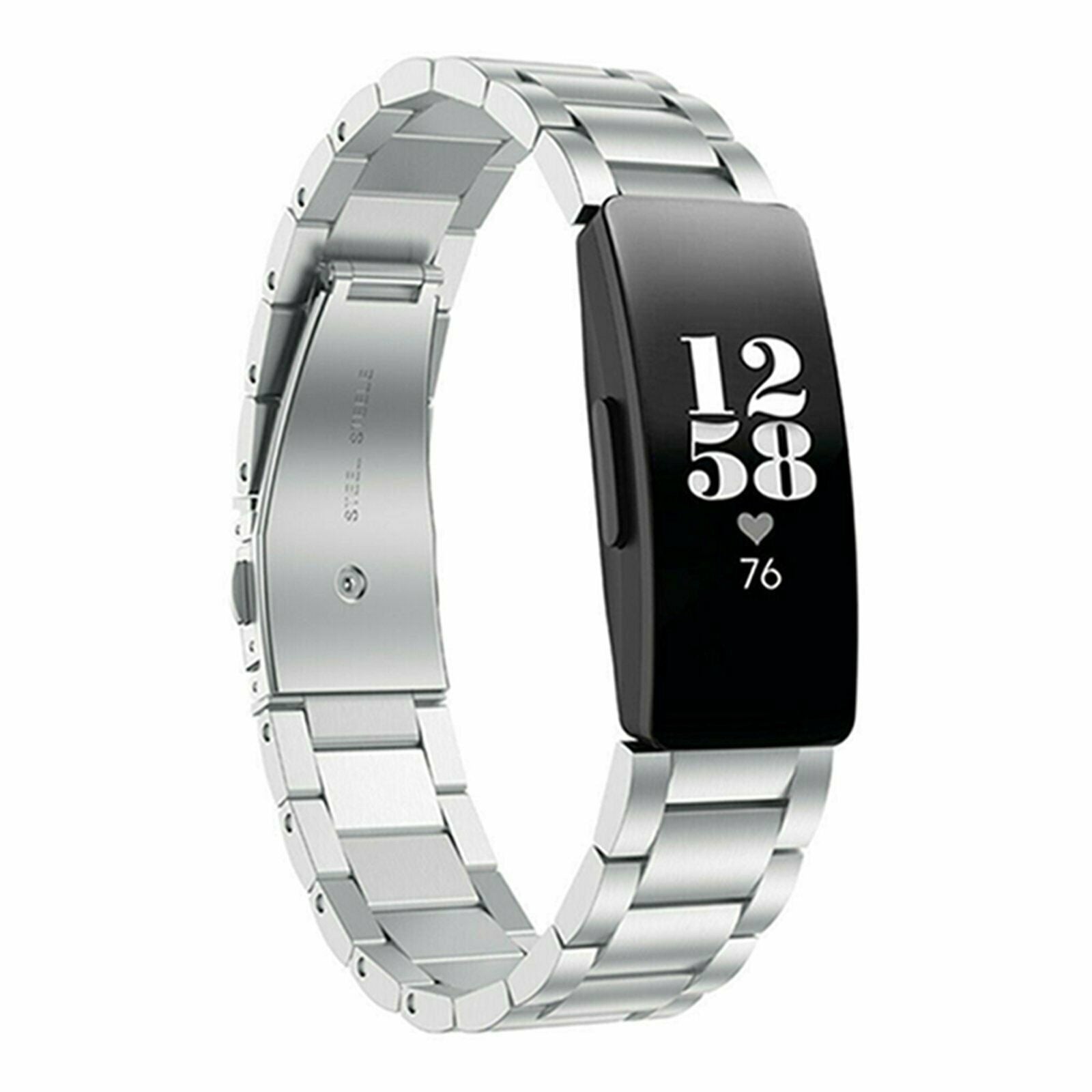 Fitbit Inspire / Inspire HR / Inspire 2 stalen bandje (zilver)