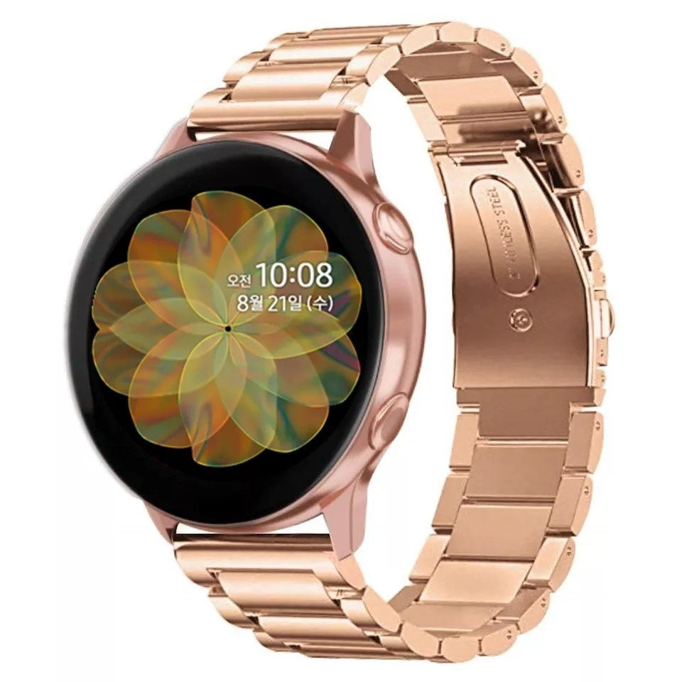 Samsung Galaxy Watch active stalen bandje (rosé goud)