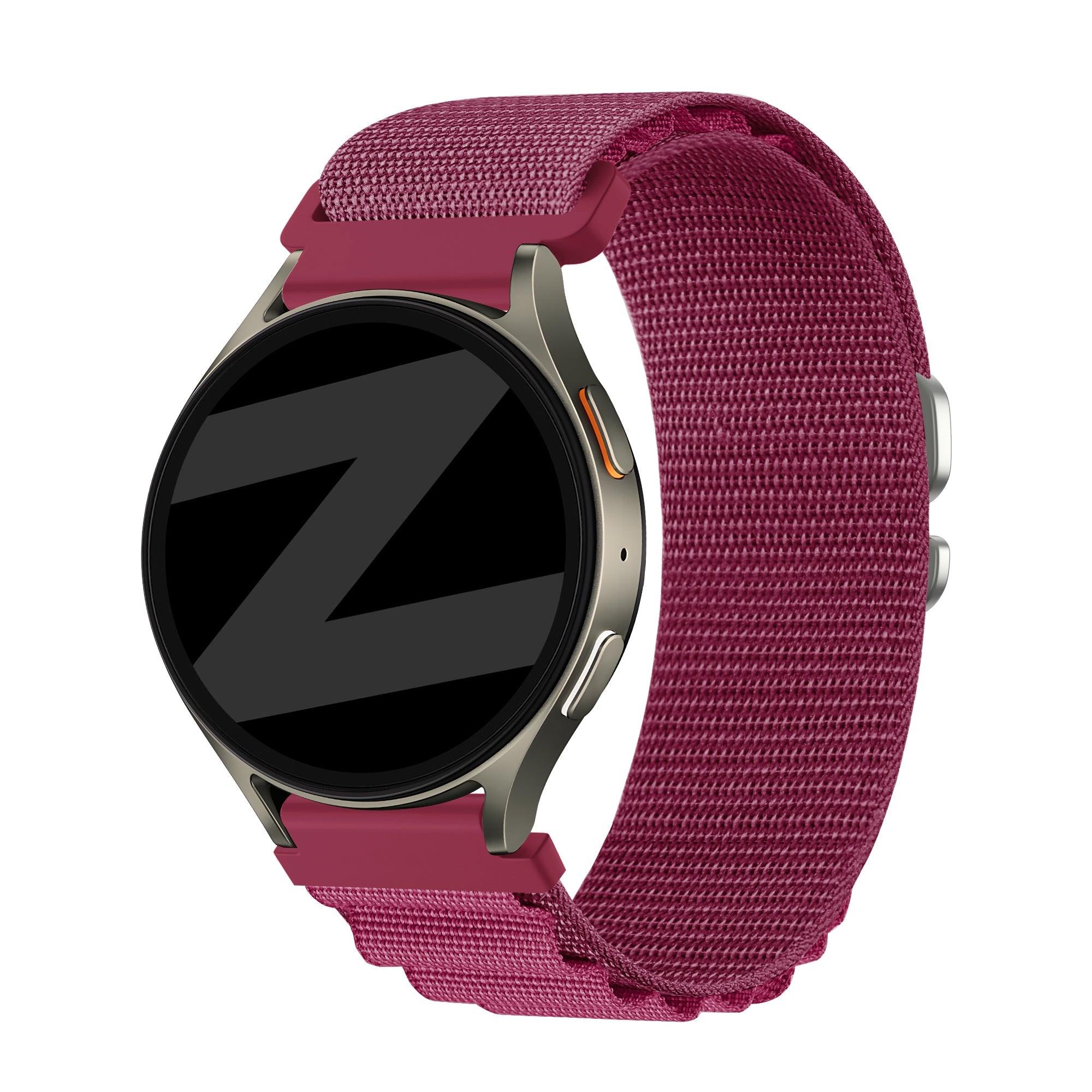 Bandz Amazfit GTS 4 Alpine nylon band (rosé-rood)