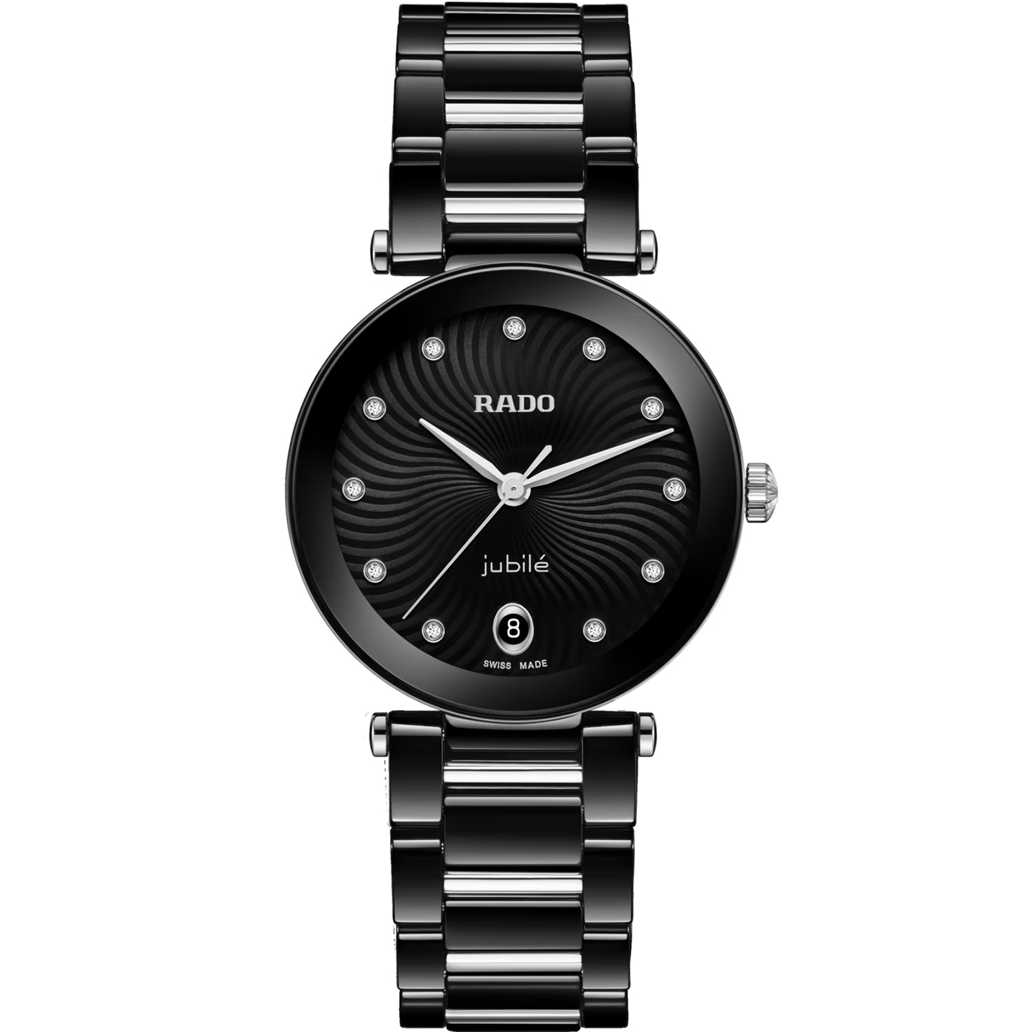 Rado lacoupole quartz met diamant 31mm